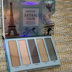 Dimensional highlighting palette cool